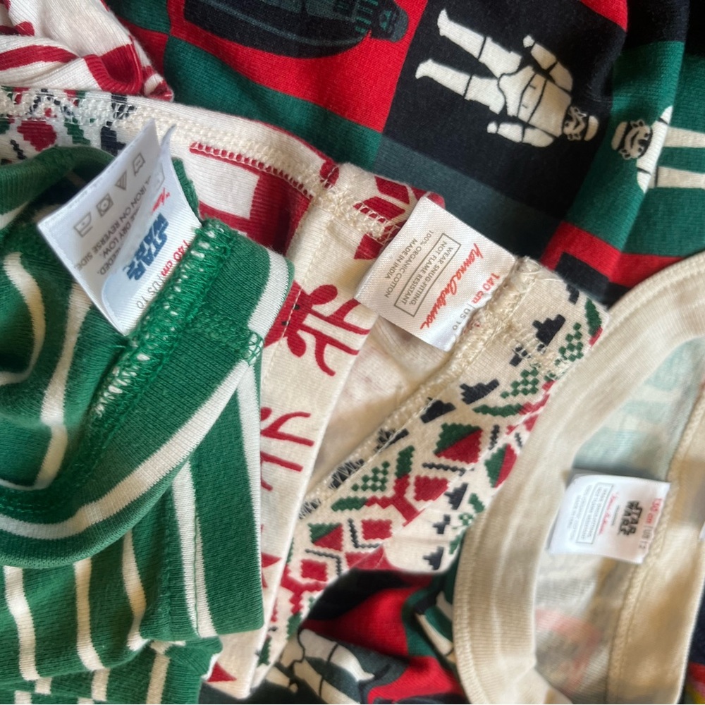 Hanna Andersson Festive Long Sleeve Shirt Collection mixed lot size variety - Picture 2 of 4